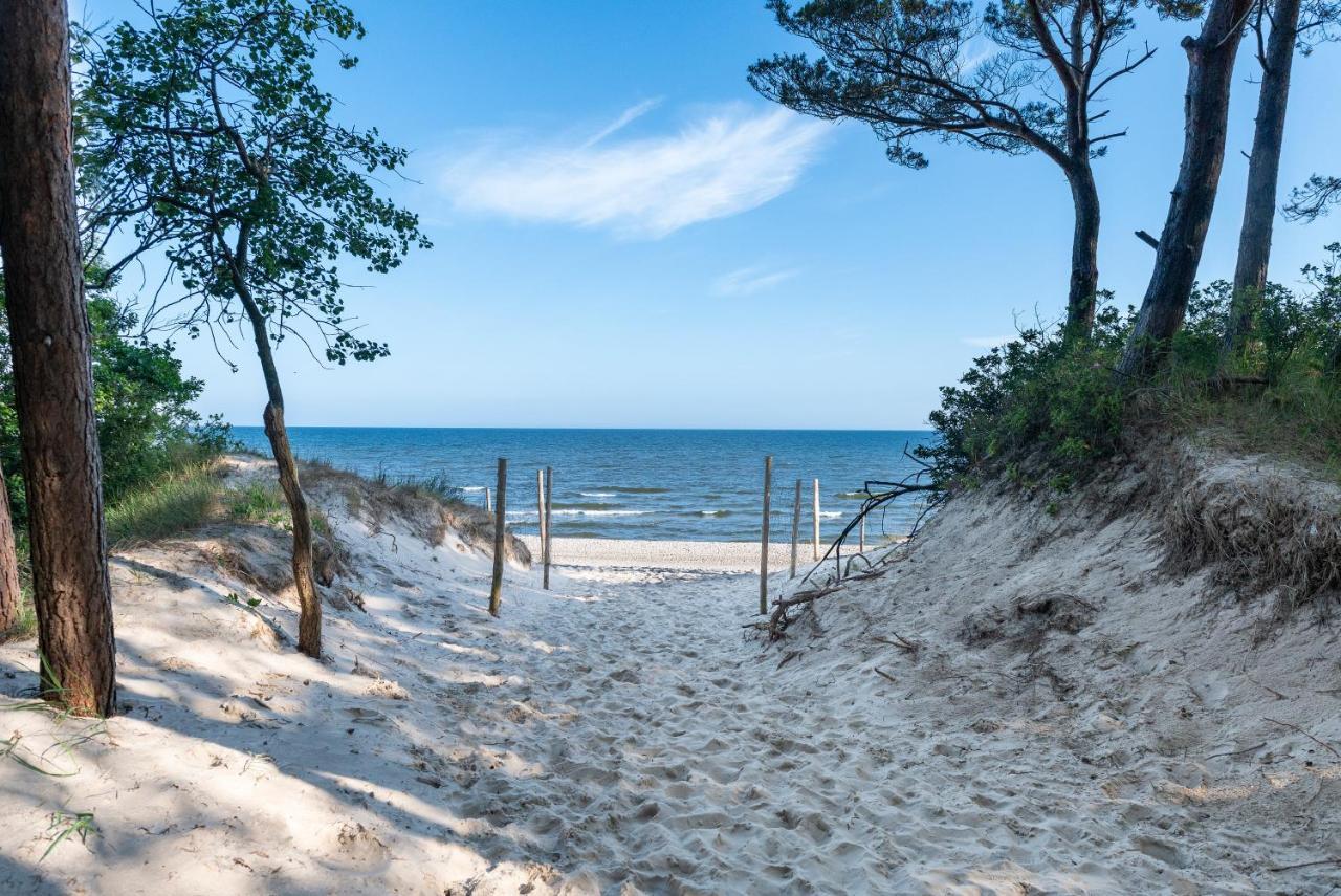 Blue Mare Posesja Kapitanska 70M Beach, Parking, Rowery 格里兹鲍 外观 照片